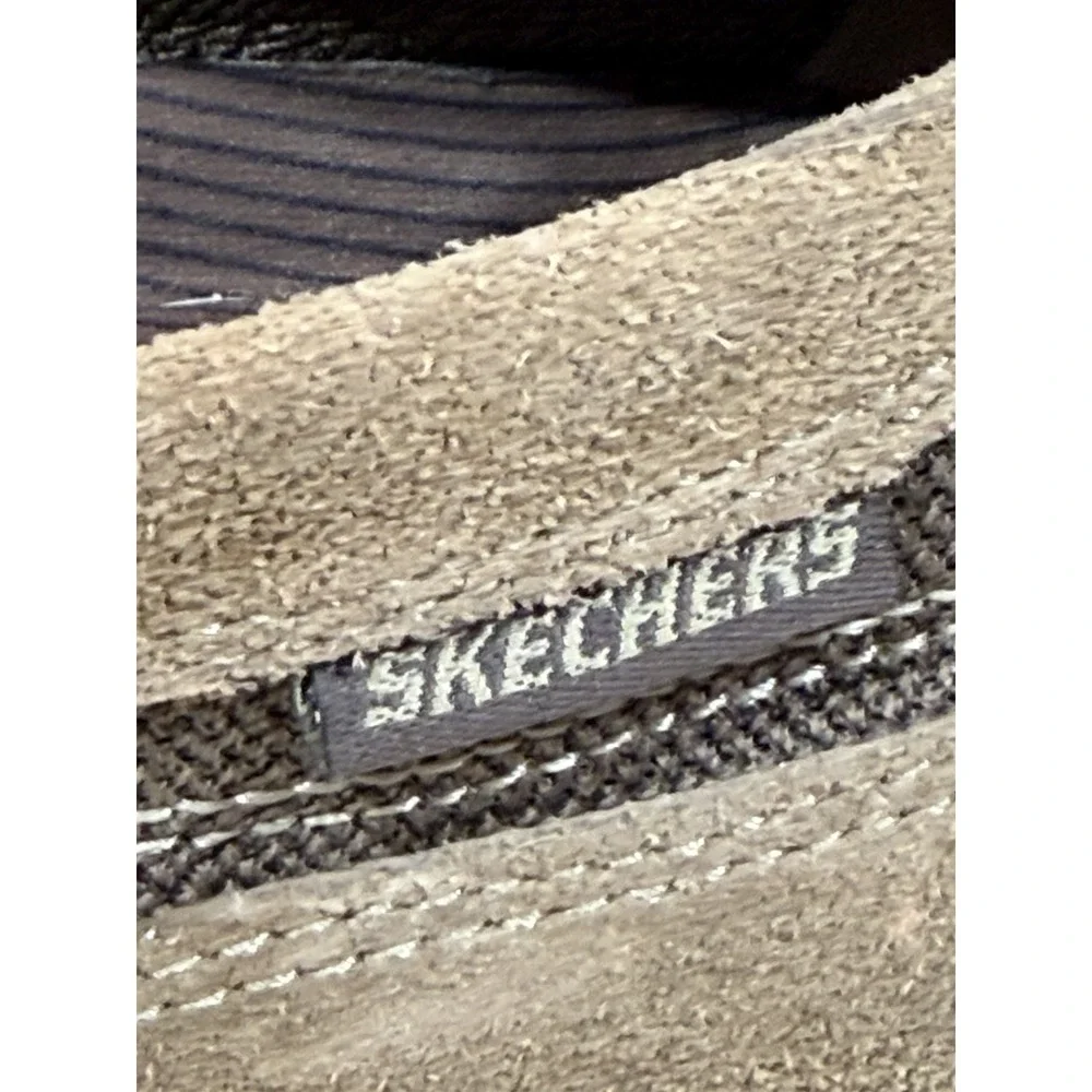 Skechers Relaxed Fit Loafers Mens 11 Brown Slip On Comfort Casual Travel‎